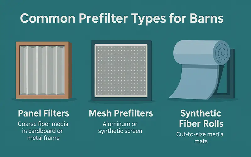 Warum Vorfilter in der Tierhaltungslüftung unverzichtbar sind