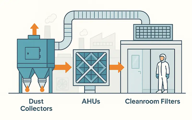 Installation von Luftfiltersystemen: Leitfaden 2025 für Wohn-, Gewerbe- und Industriebereiche
