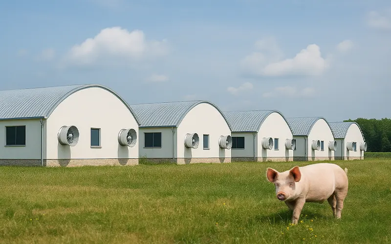 Luftfiltration als Barriere gegen PRRSV, Vogelgrippe und andere Krankheitserreger
