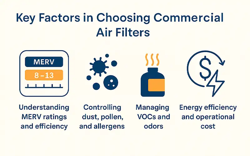Best Commercial Air Filters for Offices and Retail Spaces