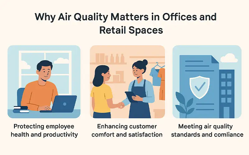 Best Commercial Air Filters for Offices and Retail Spaces