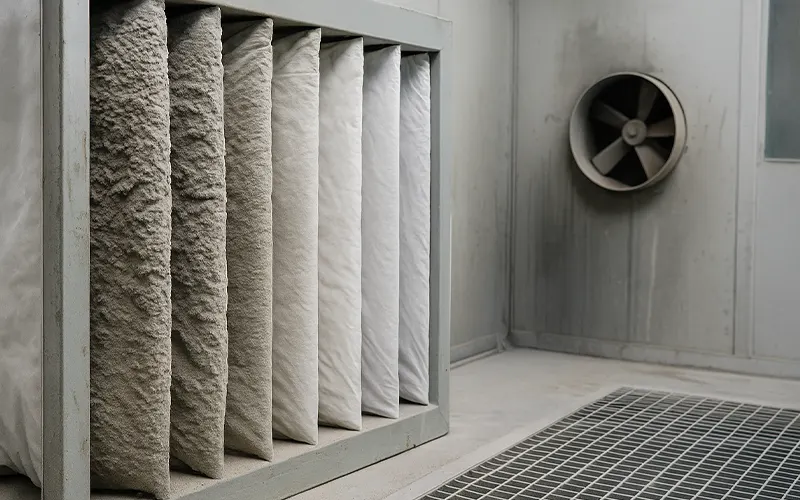 Wie oft sollten Lackierkabinenfilter gewechselt werden?