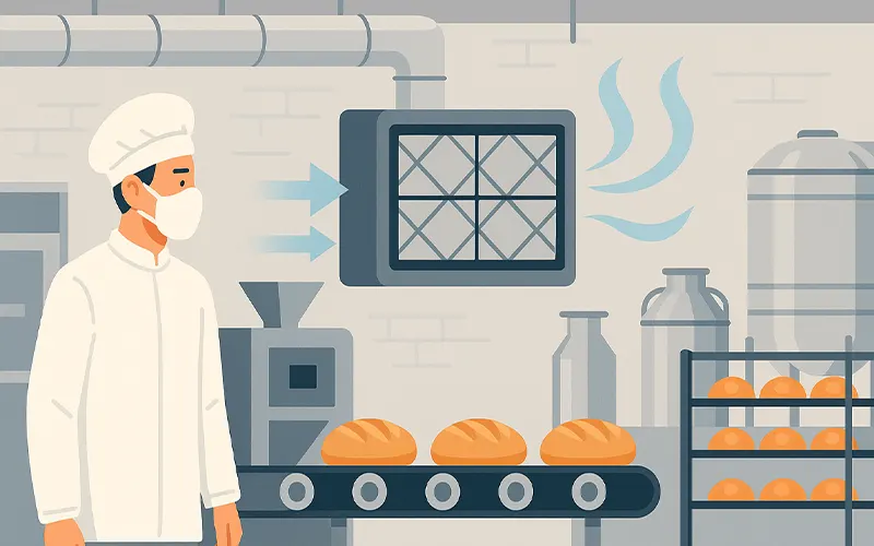 Was ist Luftfiltration in Lebensmittelbetrieben und warum ist sie wichtig?