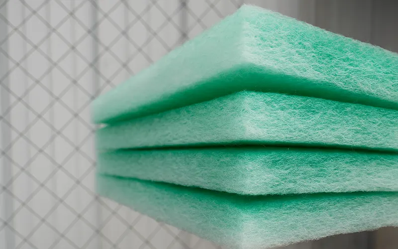 Was ist Faserglas-Paint-Stop-Filtermedium?