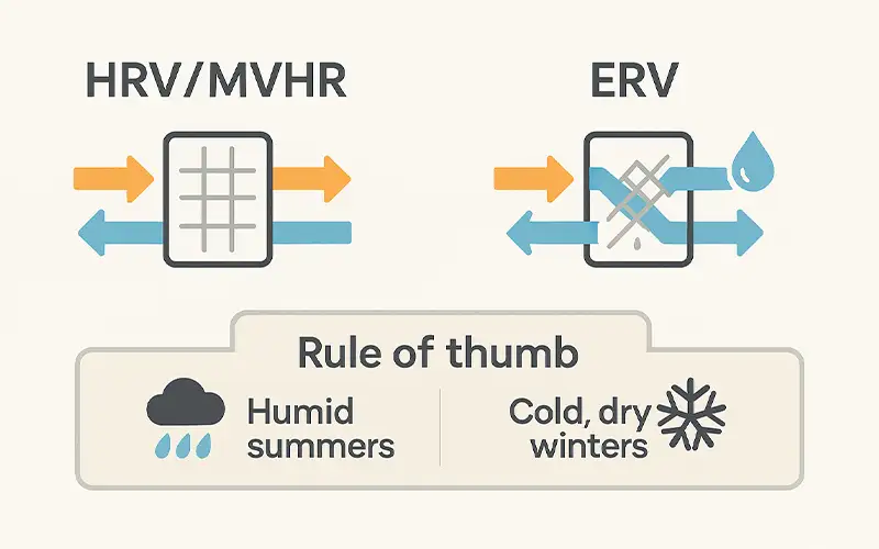 HRV-Wärmerückgewinnungs-Lüftungssystem: Kompletter Leitfaden