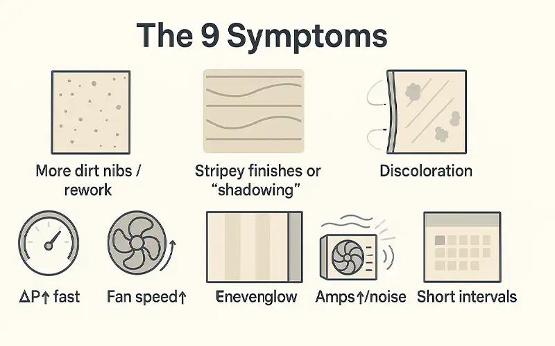 9 Anzeichen, dass Ihre Decken-Diffusionsmatte überfällig ist (und was Sie zuerst prüfen sollten)