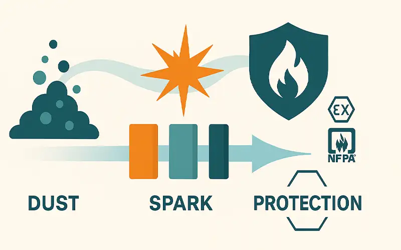 Luftfiltration für die Sicherheit in der Lithiumbatterie-Produktion