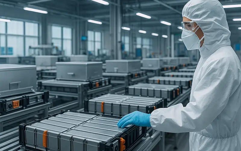 Wie Luftfiltration die Sicherheit von Energiespeicherbatterien schützt