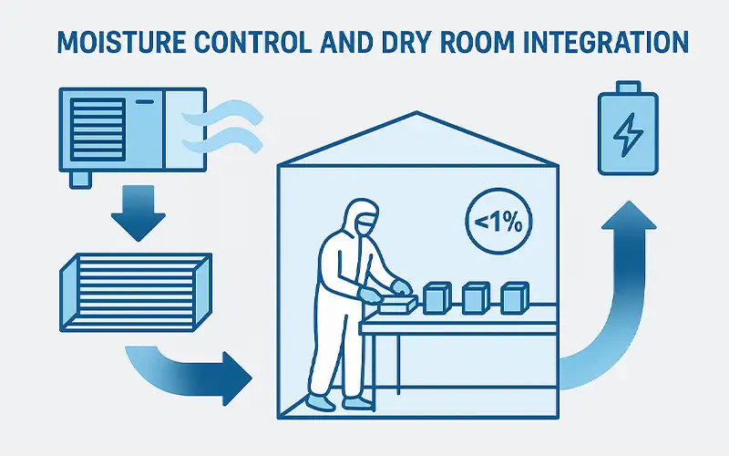 Wie Luftfiltration die Sicherheit von Energiespeicherbatterien schützt