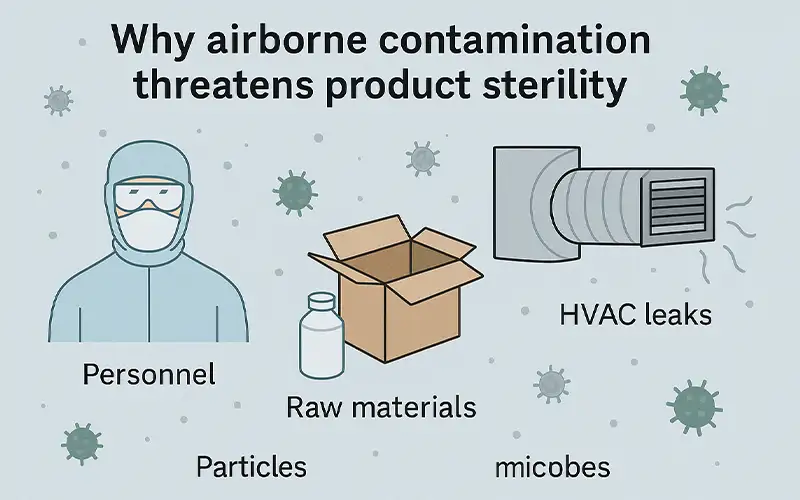 Wie Luftfiltration die Produktsterilität in Pharma-Reinräumen sichert