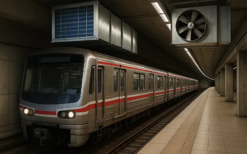 Wie HVAC-Filter die Luftqualität in U-Bahn- und Metro-Stationen verbessern