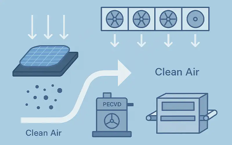 Warum Luftfiltration für die Photovoltaik-Industrie unverzichtbar ist