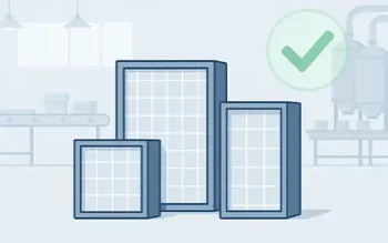 Luftfiltration für die Lebensmittel- und Getränkeindustrie